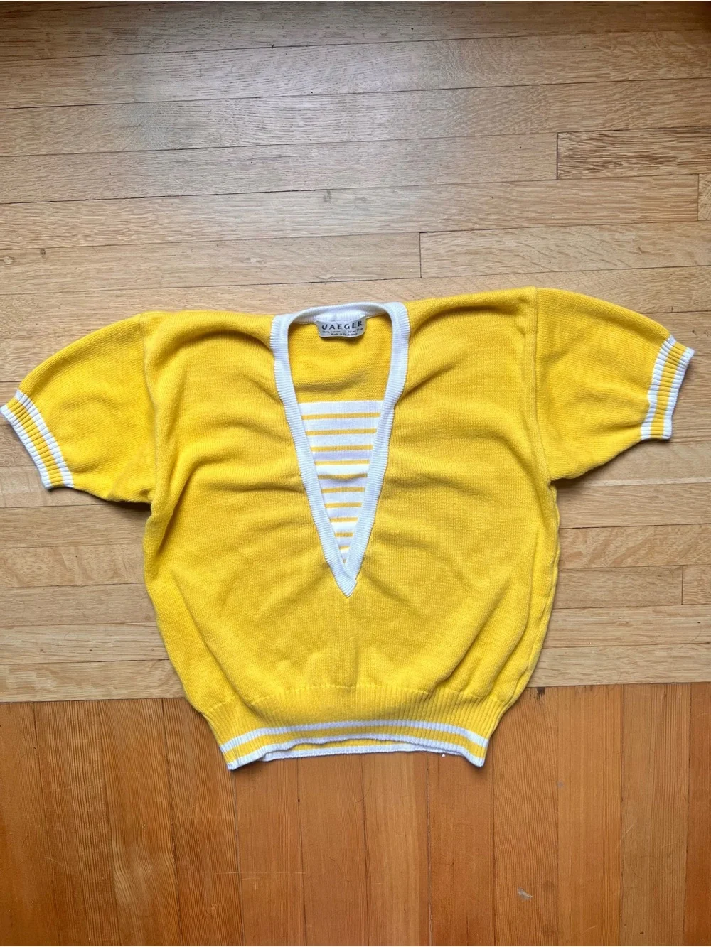 Rare vintage 80s cotton sweater M